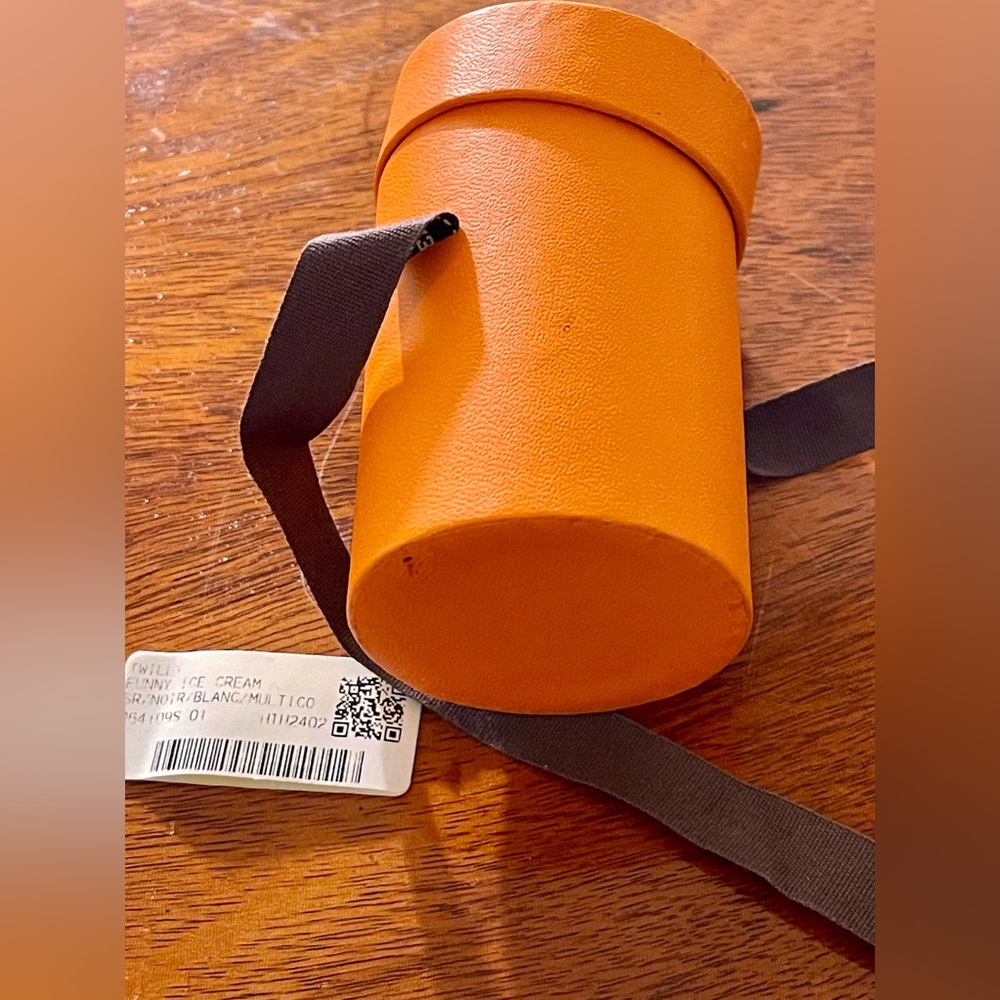 Hermes Black Twilly w/box and tags - Funny Ice Cream - Picture 8 of 10
